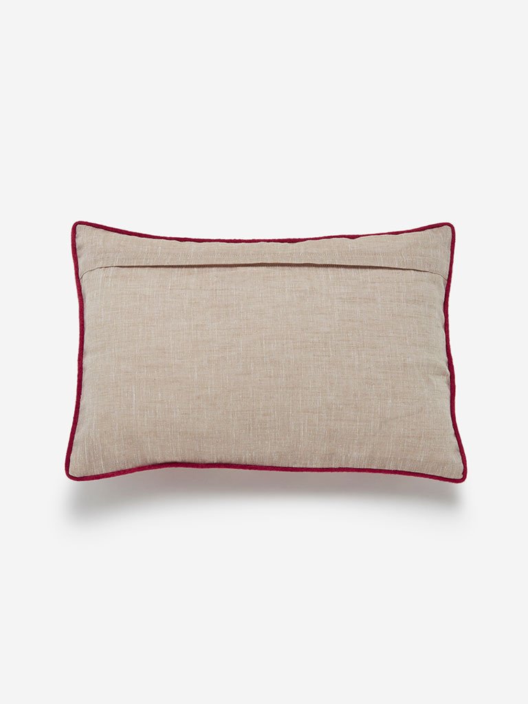 Westside Home Multicolour Embroidered Cushion Cover