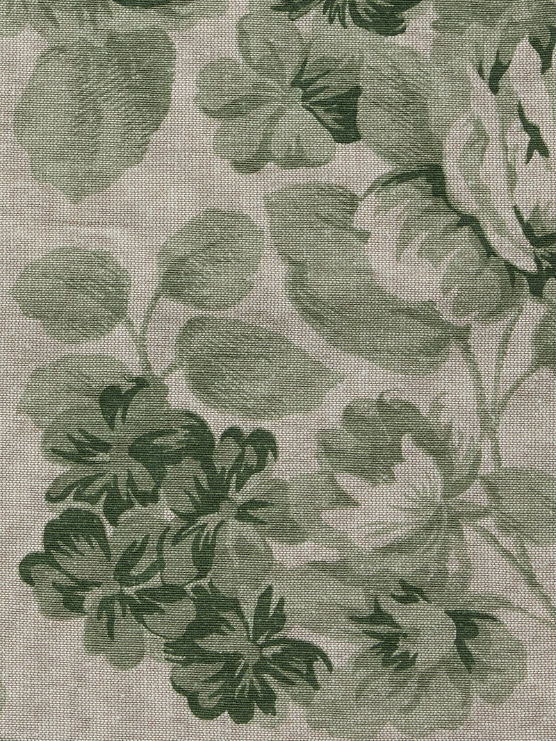 Westside Home Green Floral Print Placemat Set of Six