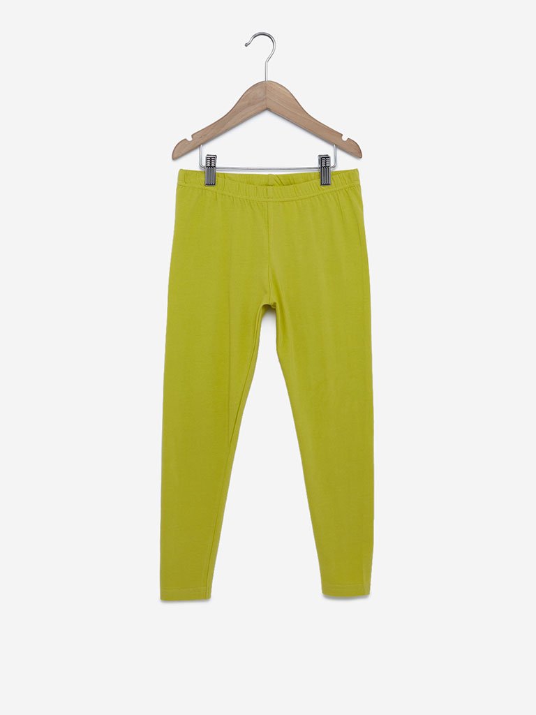Utsa Kids Lime Leggings