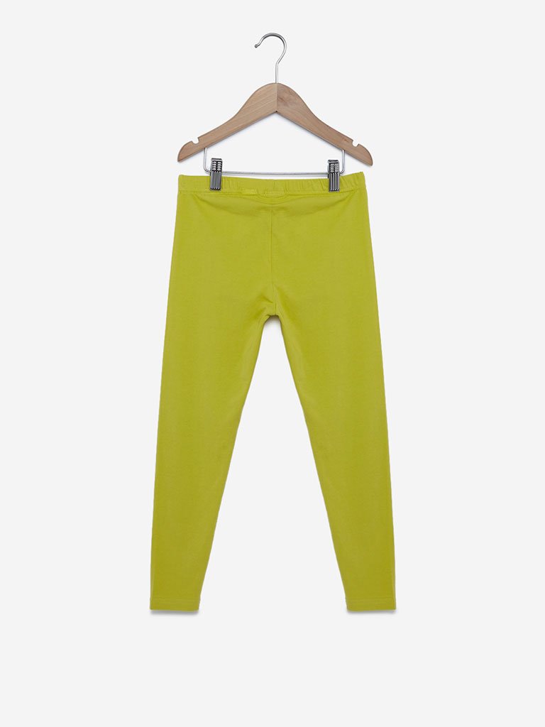 Utsa Kids Lime Leggings