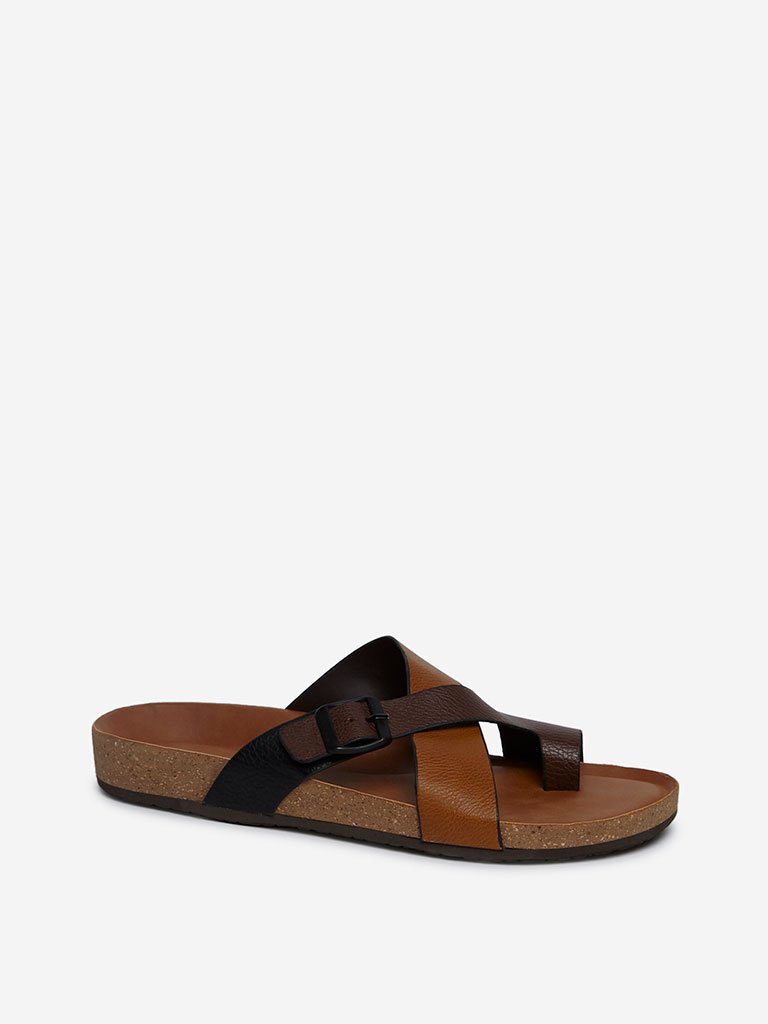 SOLEPLAY Brown Buckled Sandals
