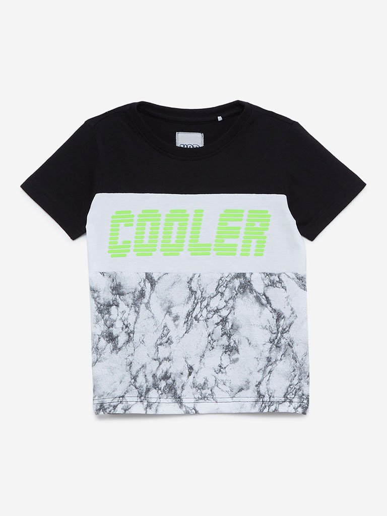 HOP Kids Black Cooler Crewneck T-Shirt