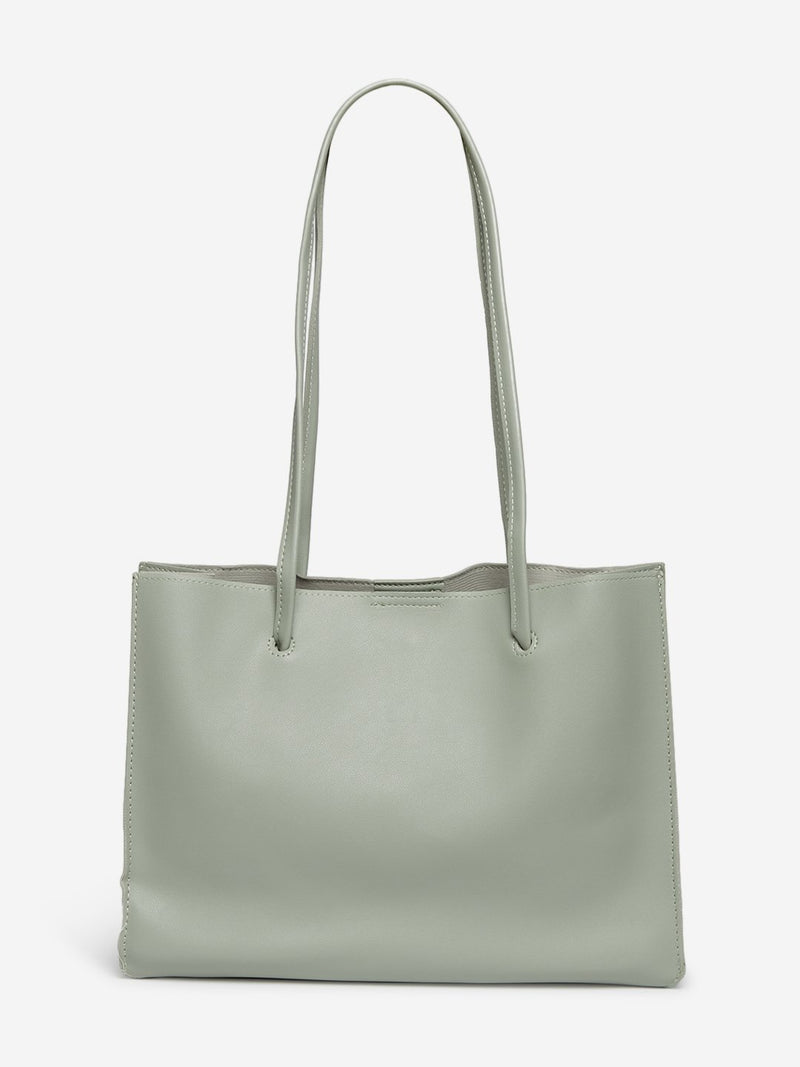 LOV Light Green Suzan Tote Bag