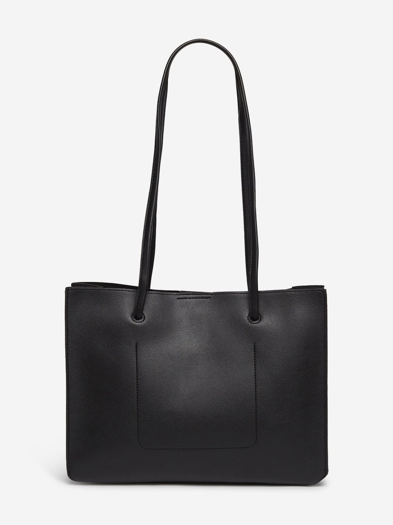 LOV Black Suzan Tote Bag