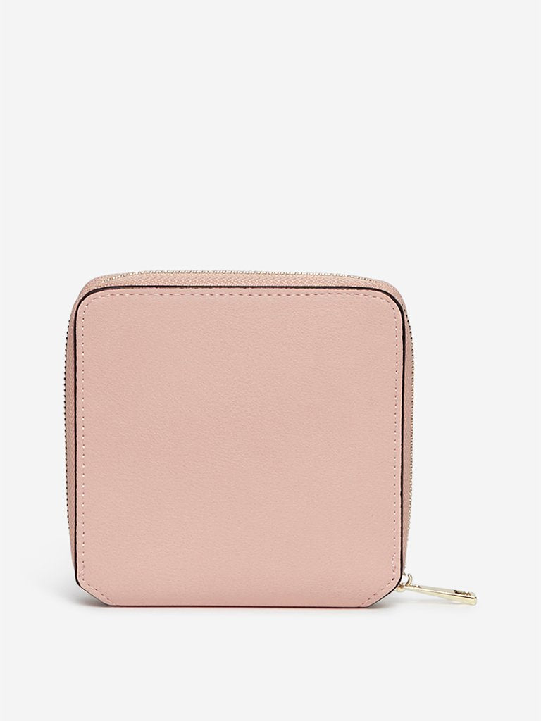 LOV Light Pink Faux-Leather Wallet