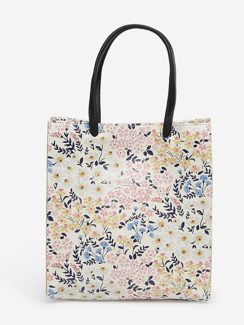 LOV Multicolour Floral Tote Bag