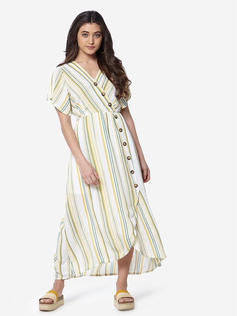 LOV Multicolour Striped Candy Dress