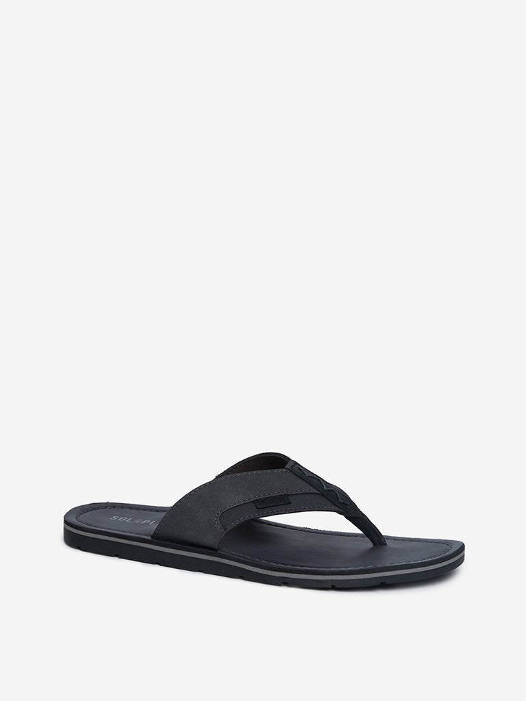 SOLEPLAY Charcoal Flip-Flops