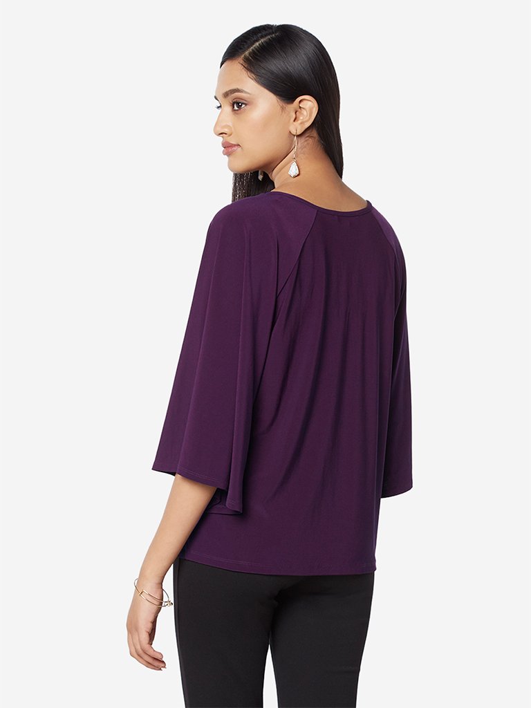 Wardrobe Aubergine Kimmi Blouse