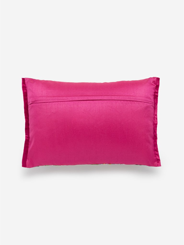 Westside Home Multicolour Bird Pattern Cushion Cover