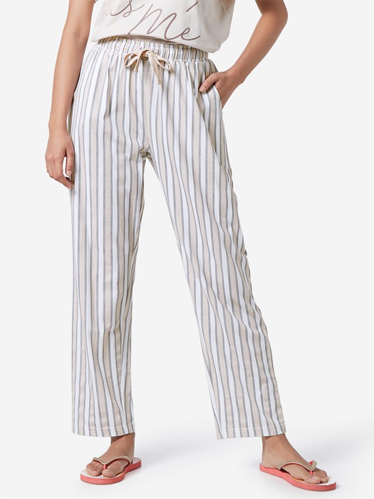 Wunderlove Multicolour Striped Pyjamas