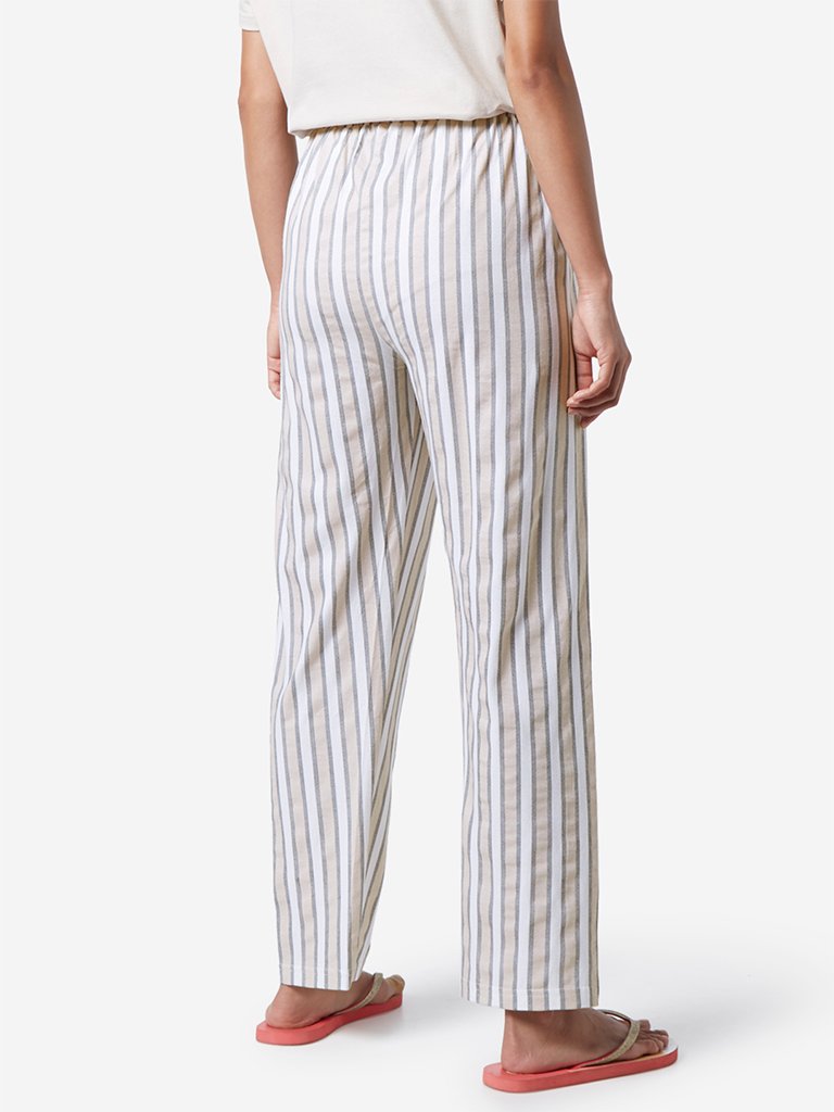 Wunderlove Multicolour Striped Pyjamas