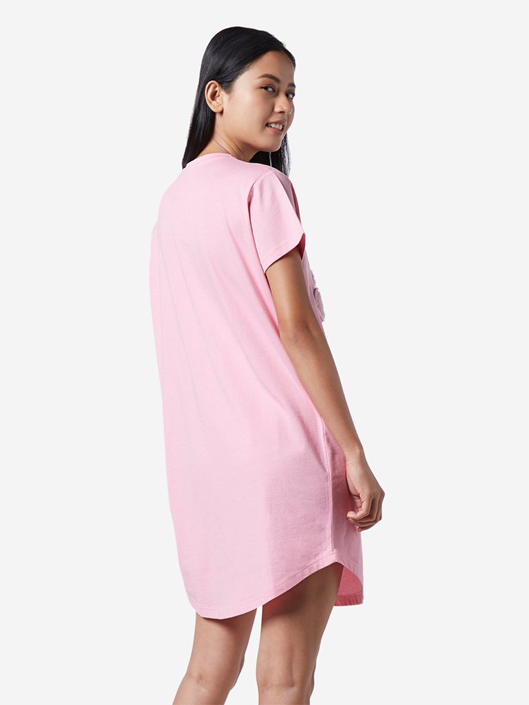 Wunderlove Pink Koala Pattern Nightdress