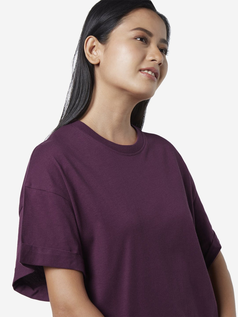 Wunderlove Berry Pure Cotton T-Shirt