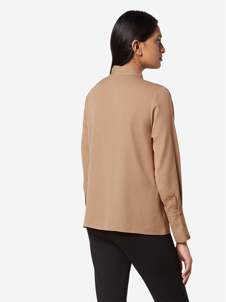 Wardrobe Light Brown Tisca Blouse