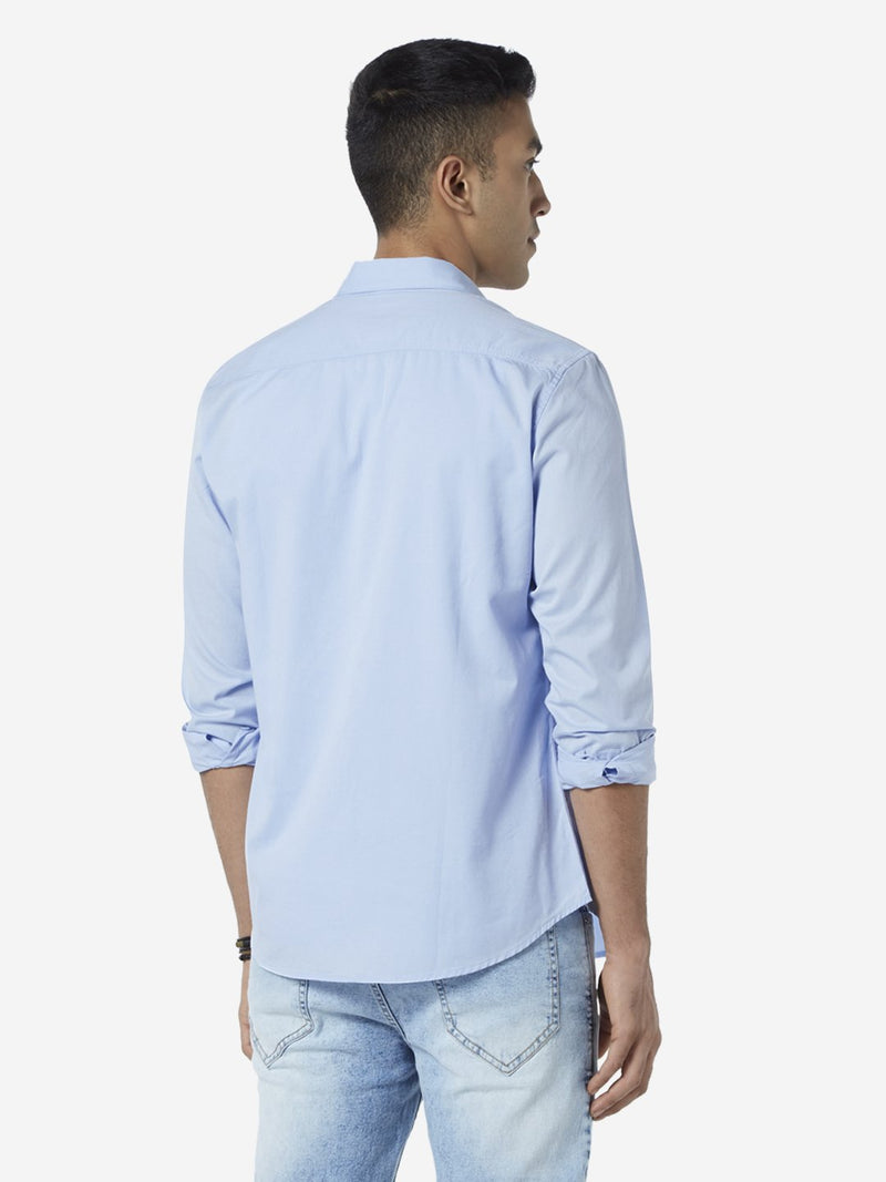 Nuon Light Blue Slim Fit Shirt