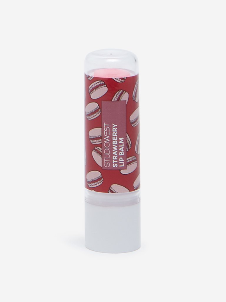 Studiowest Strawberry Tinted With Shimmer Lip Balm, 4.5 g