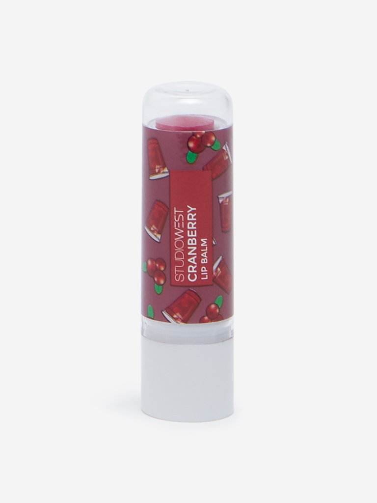 Studiowest Cranberry Tinted With Shimmer Lip Balm, 4.5 g