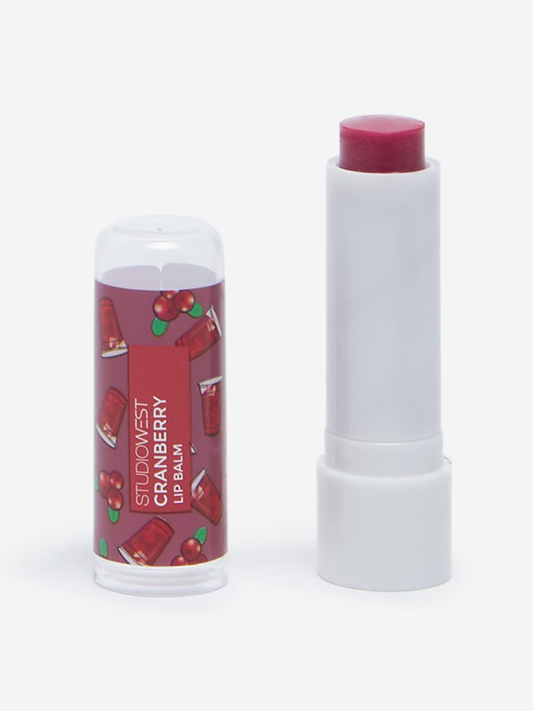 Studiowest Cranberry Tinted With Shimmer Lip Balm, 4.5 g