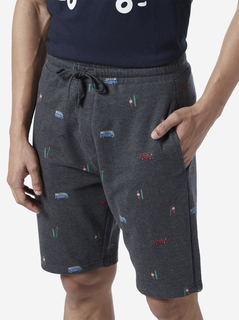 WES Lounge Anthra Relaxed Fit Bus Design Shorts