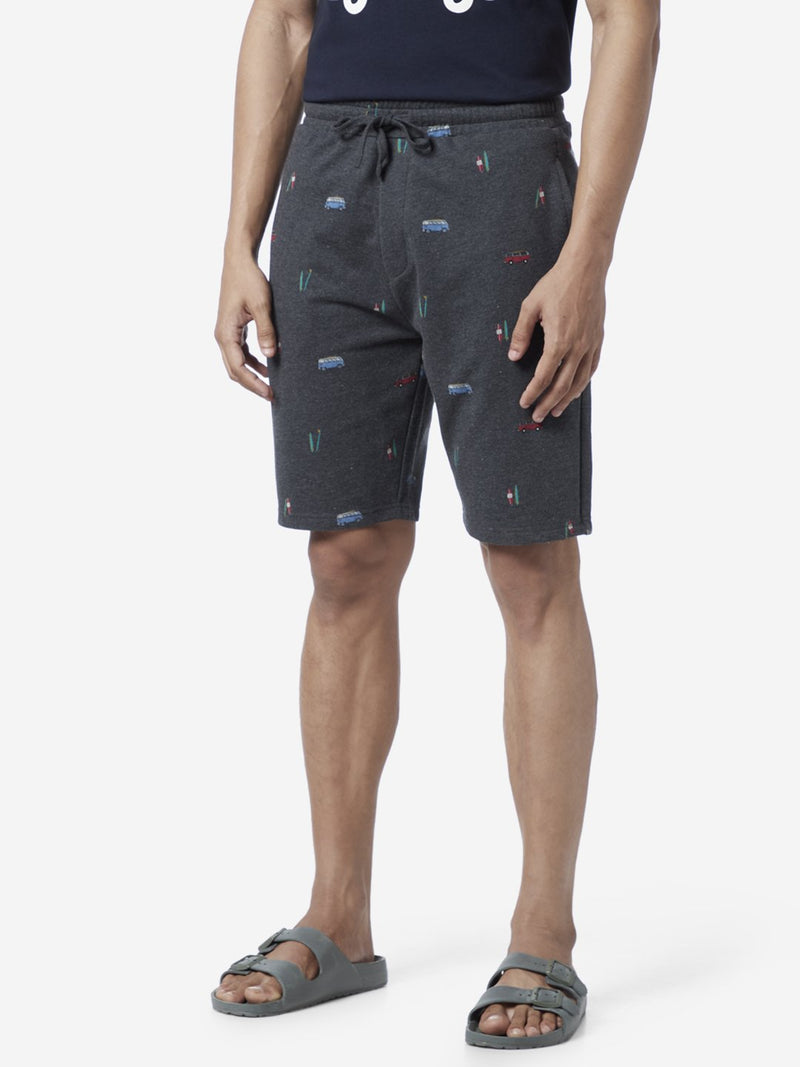 WES Lounge Anthra Relaxed Fit Bus Design Shorts
