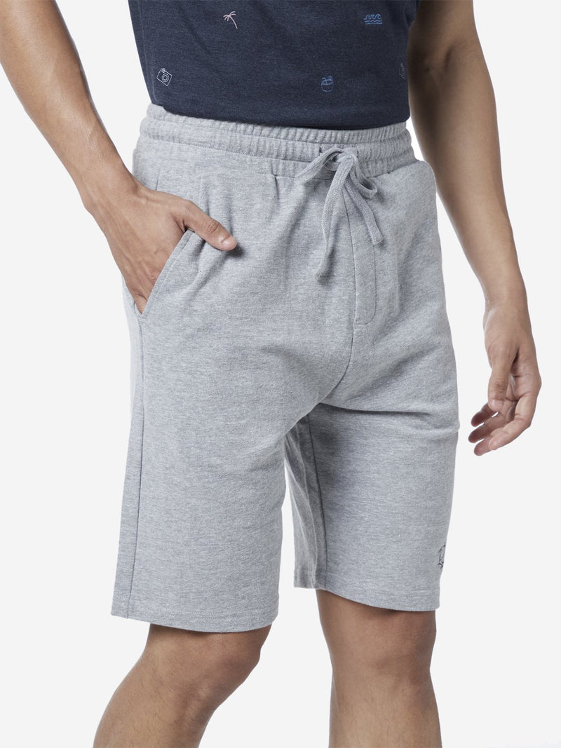 WES Lounge Grey Relaxed Fit Nautical Shorts
