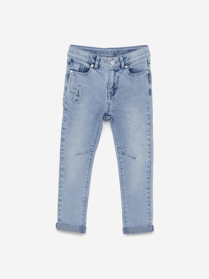 HOP Kids Light Blue Leo Jeans