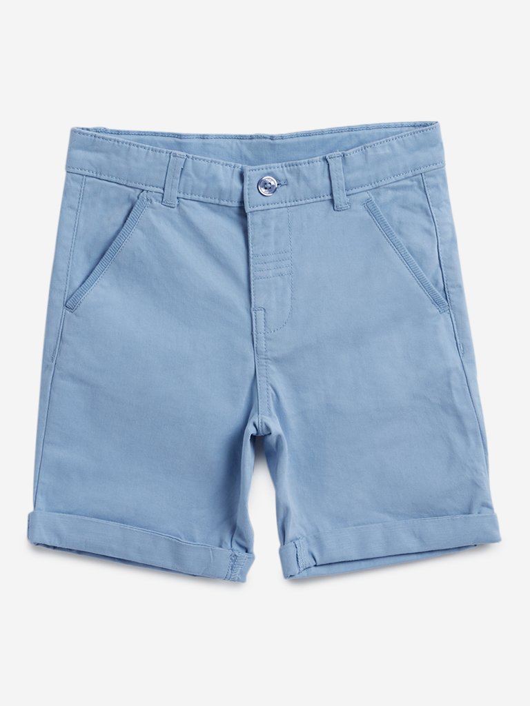 HOP Kids Light-Blue Marcus Shorts