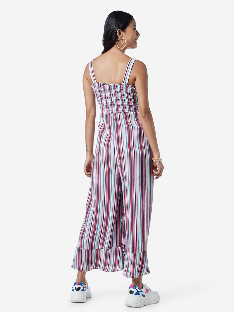 Nuon Multicolour Striped Faith Jumpsuit