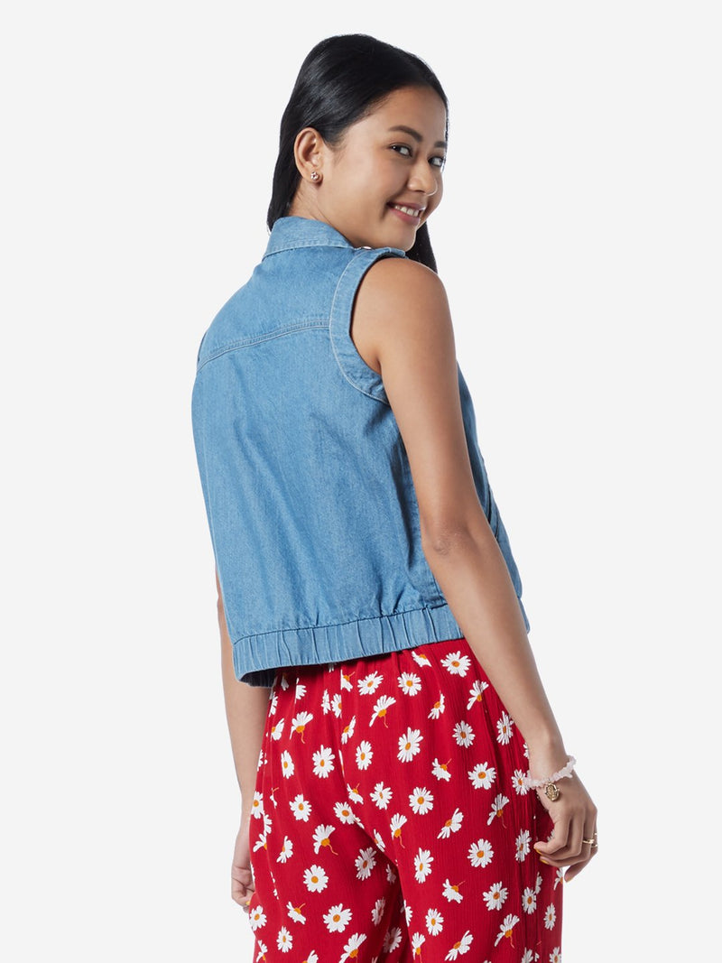 Nuon Blue Archer Denim Jacket