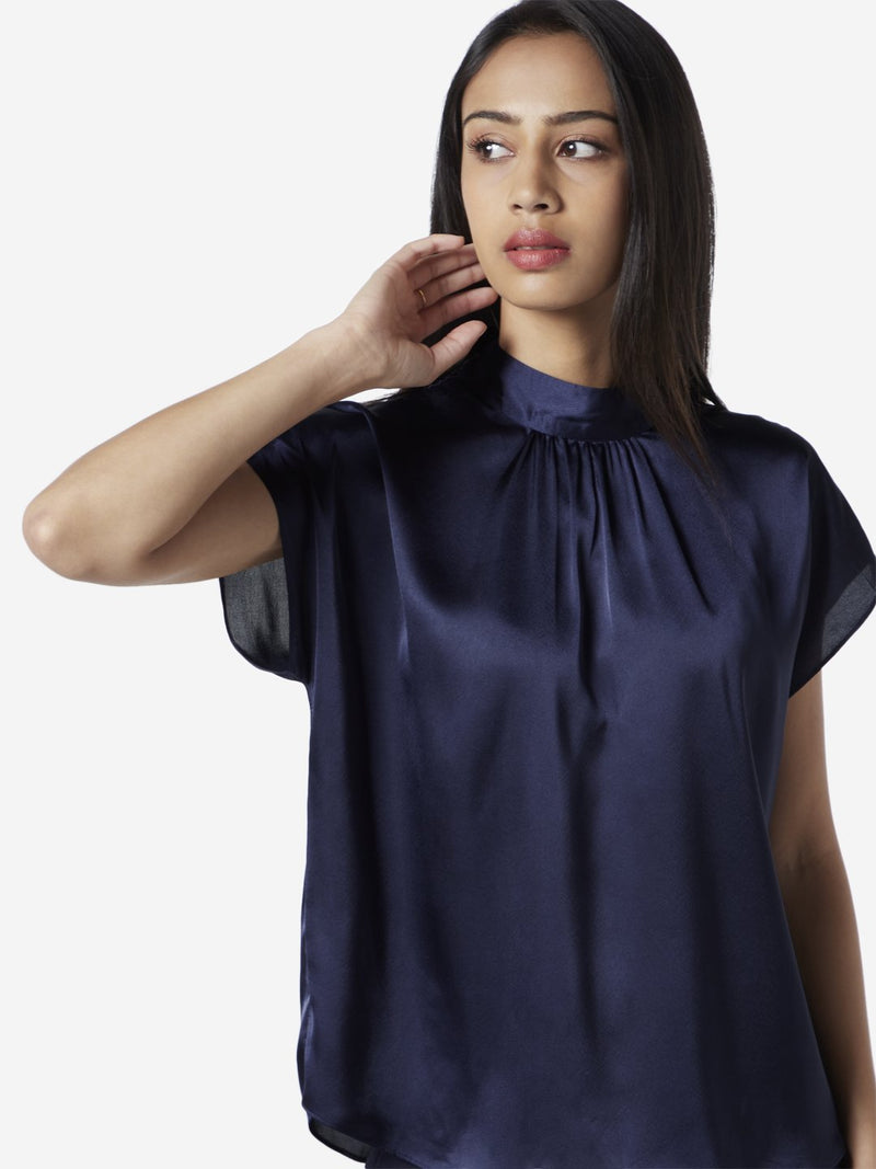 Wardrobe Navy Laura Top