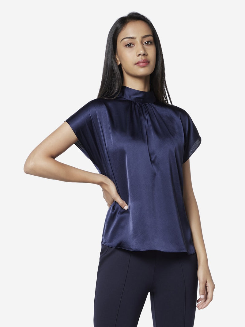 Wardrobe Navy Laura Top