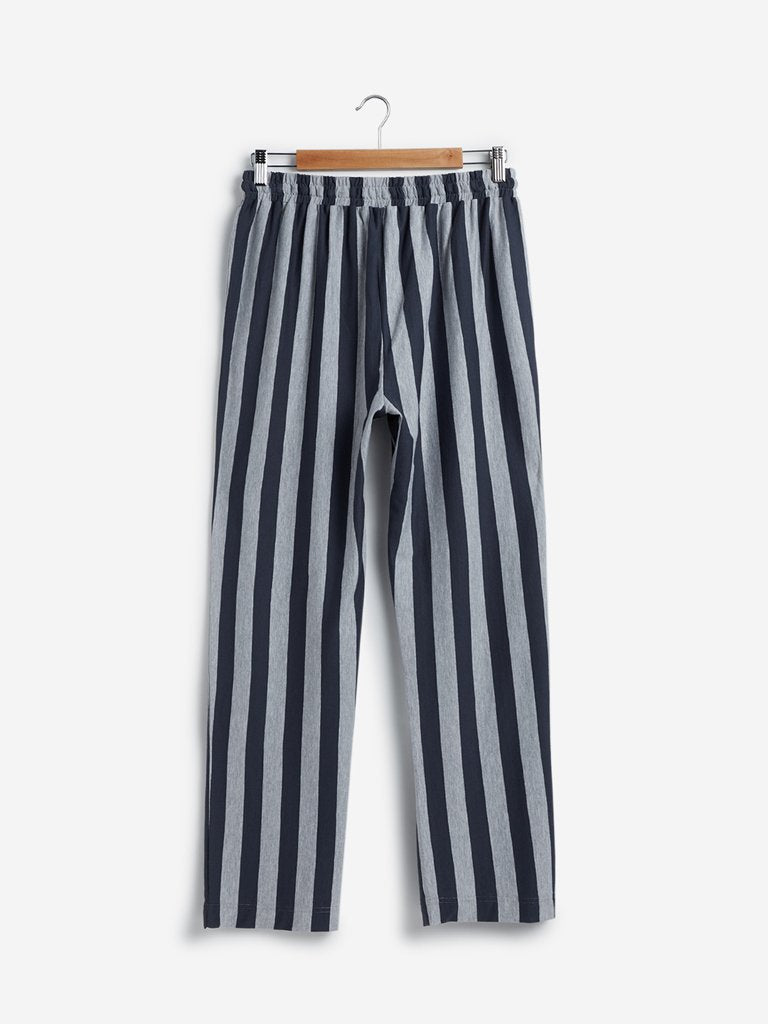 Wunderlove Grey Striped Pyjamas