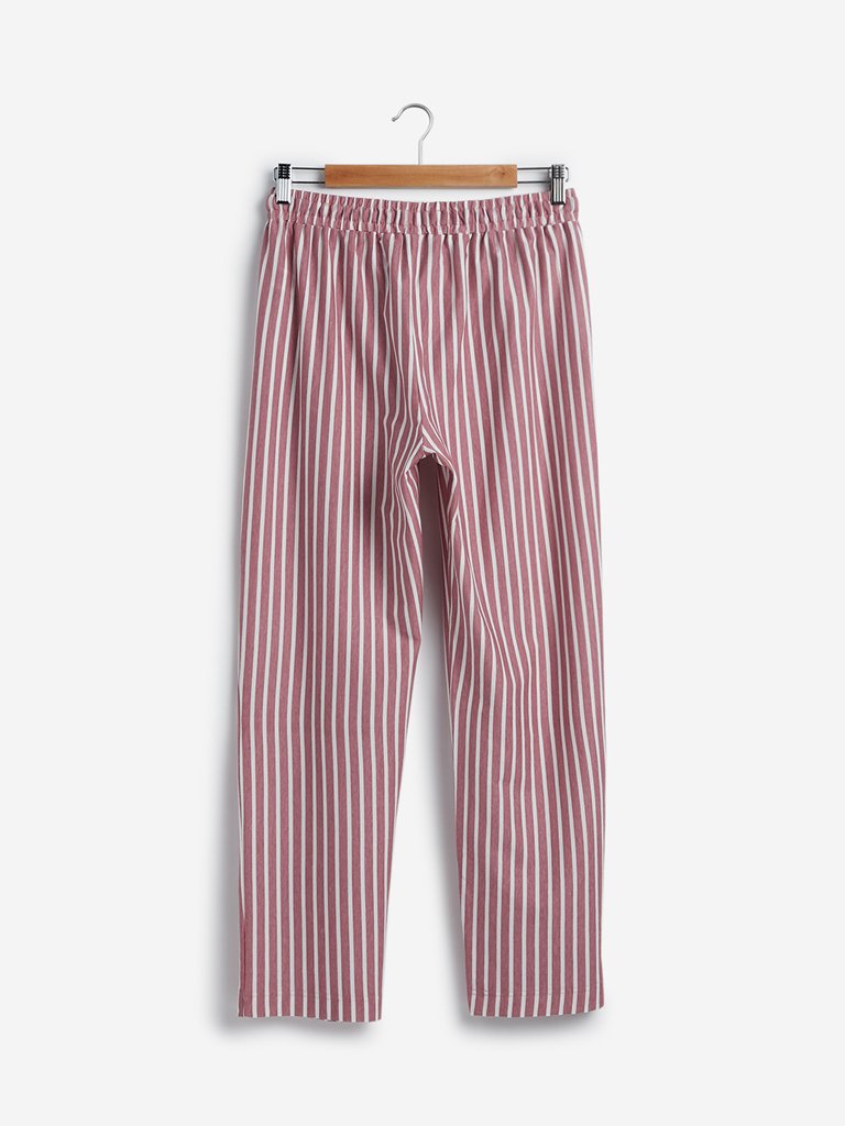 Wunderlove Persian-Rose Striped Pyjamas