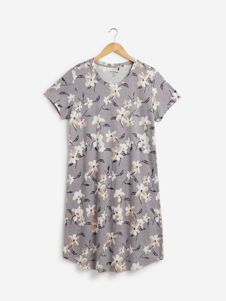 Wunderlove Multicolour Floral Nightdress