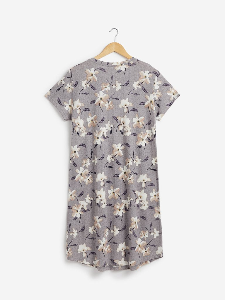 Wunderlove Multicolour Floral Nightdress