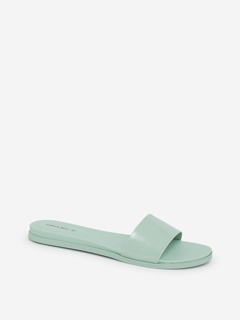 LUNA BLU Mint Slides