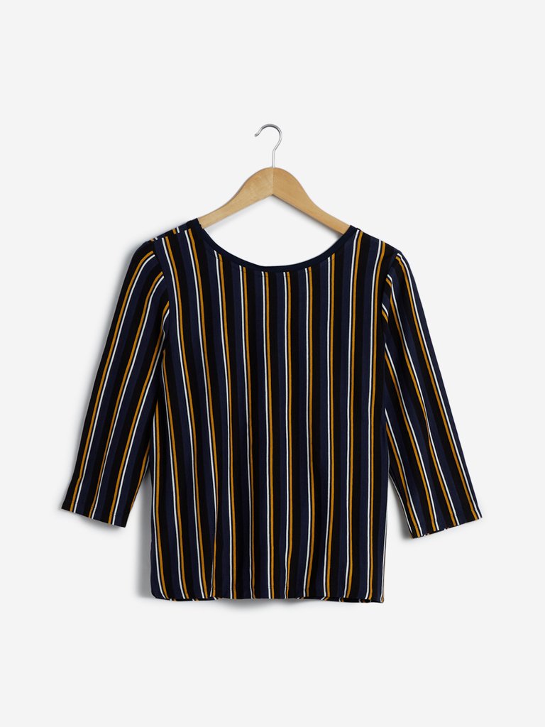 LOV Multicolour Striped Top
