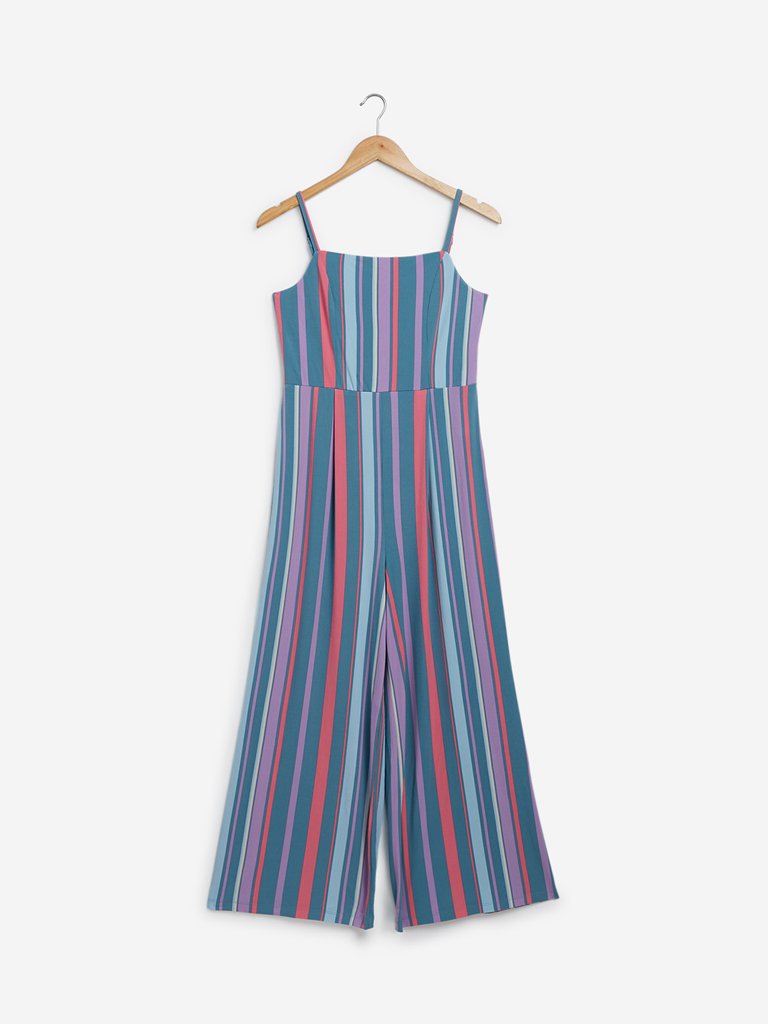 Nuon Multicolour Striped Nalinska Jumpsuit