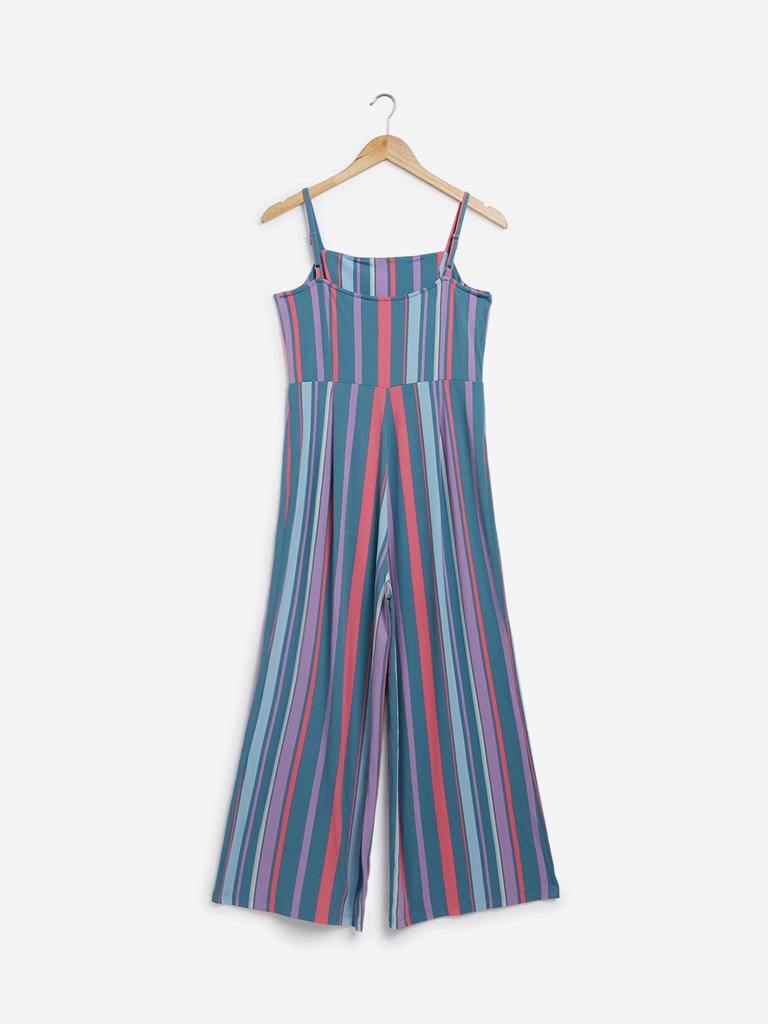 Nuon Multicolour Striped Nalinska Jumpsuit