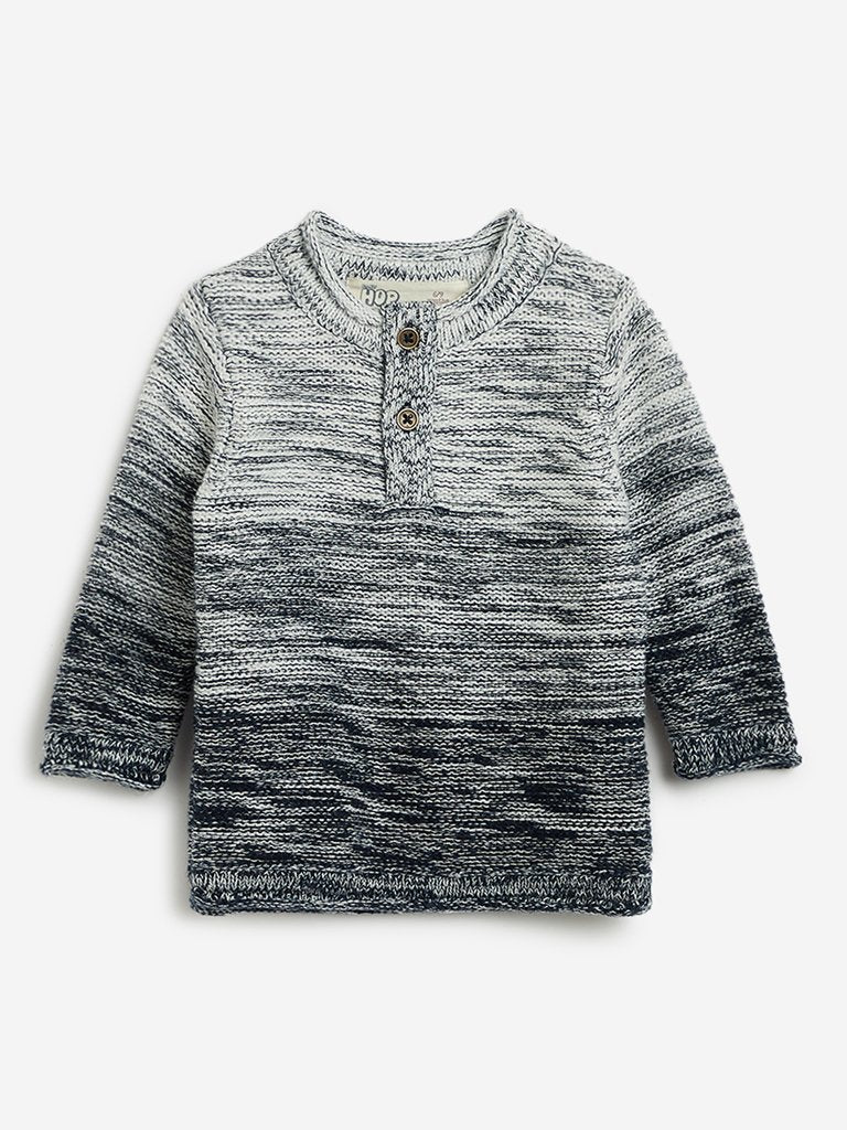 Baby HOP Grey Melange Nathan Sweater