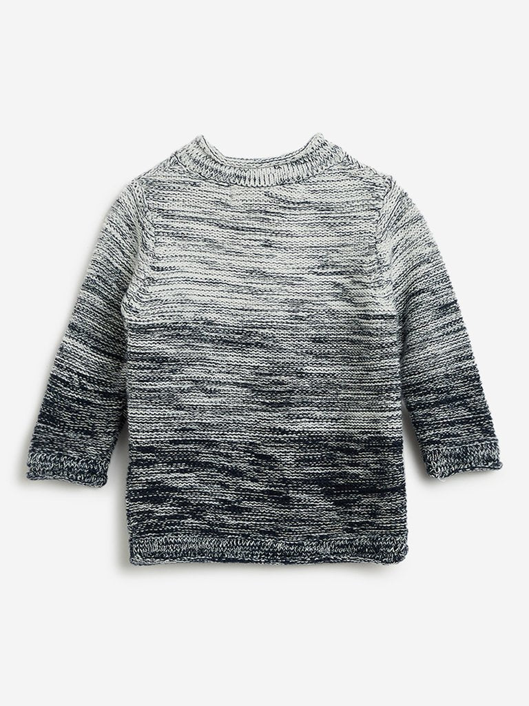 Baby HOP Grey Melange Nathan Sweater