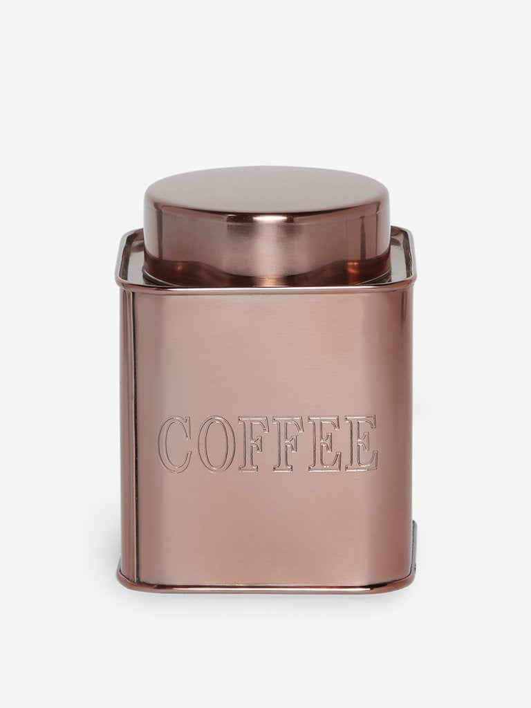 Westside Home Rose Gold Coffee Jar