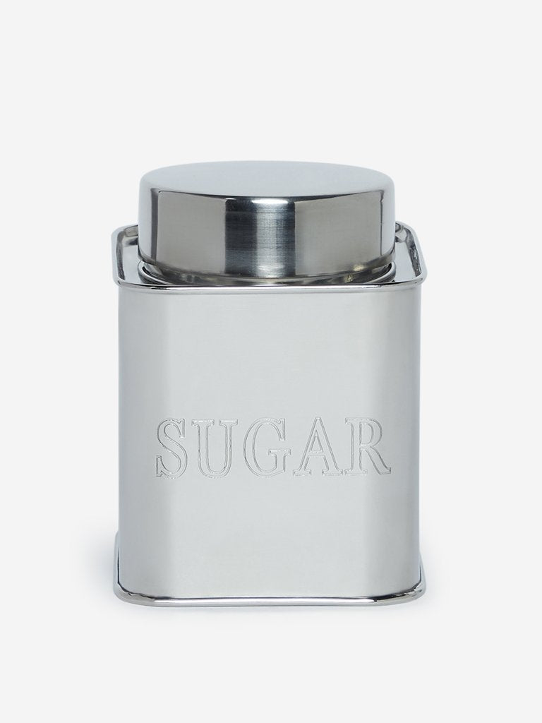 Westside Home Silver Sugar Jar