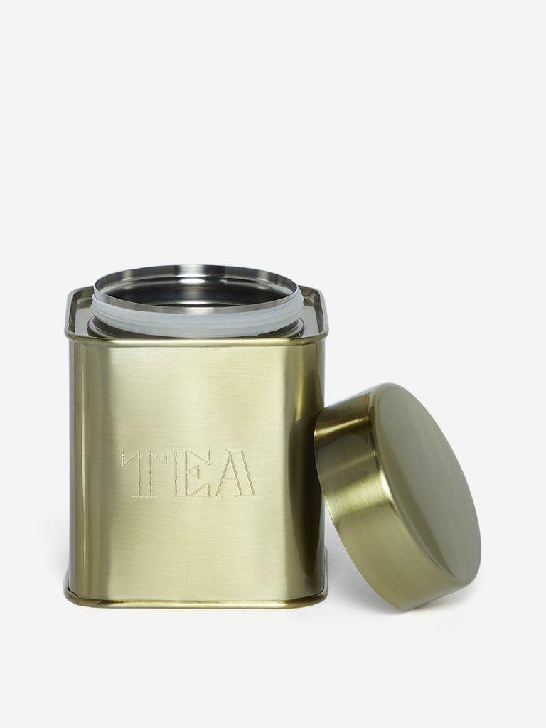 Westside Home Gold Tea Jar