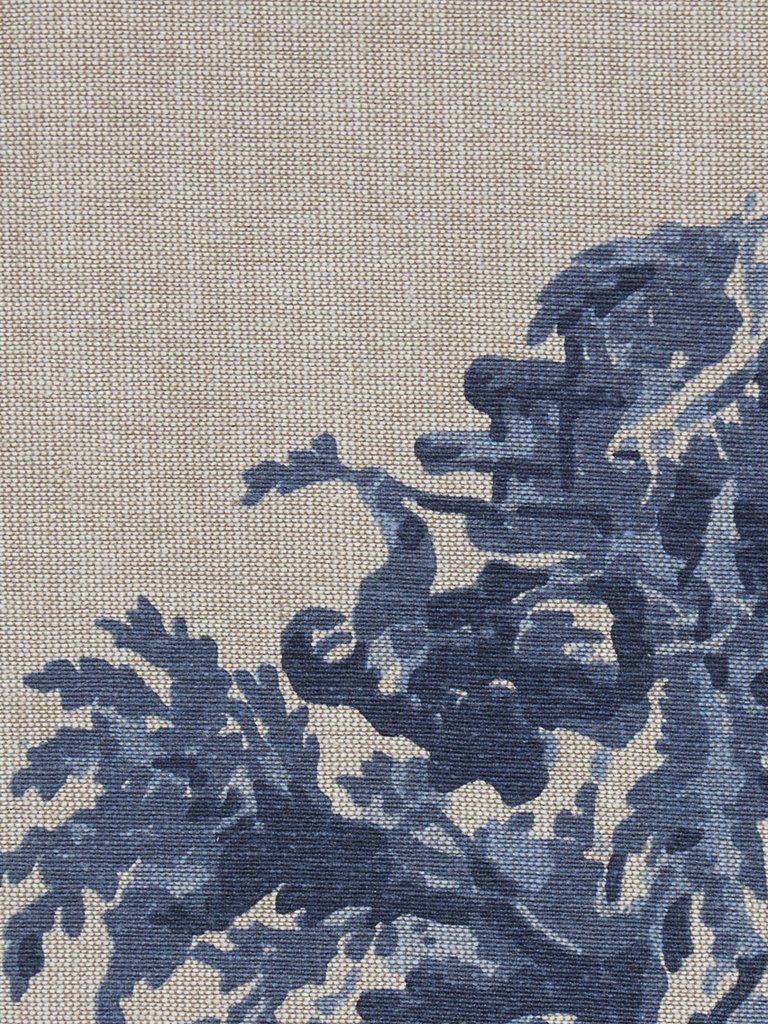 Westside Home Blue Floral Patterned Napkins Set of Six