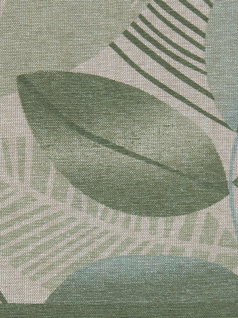 Westside Home Green Tropical Patterned Napkins Set of Four