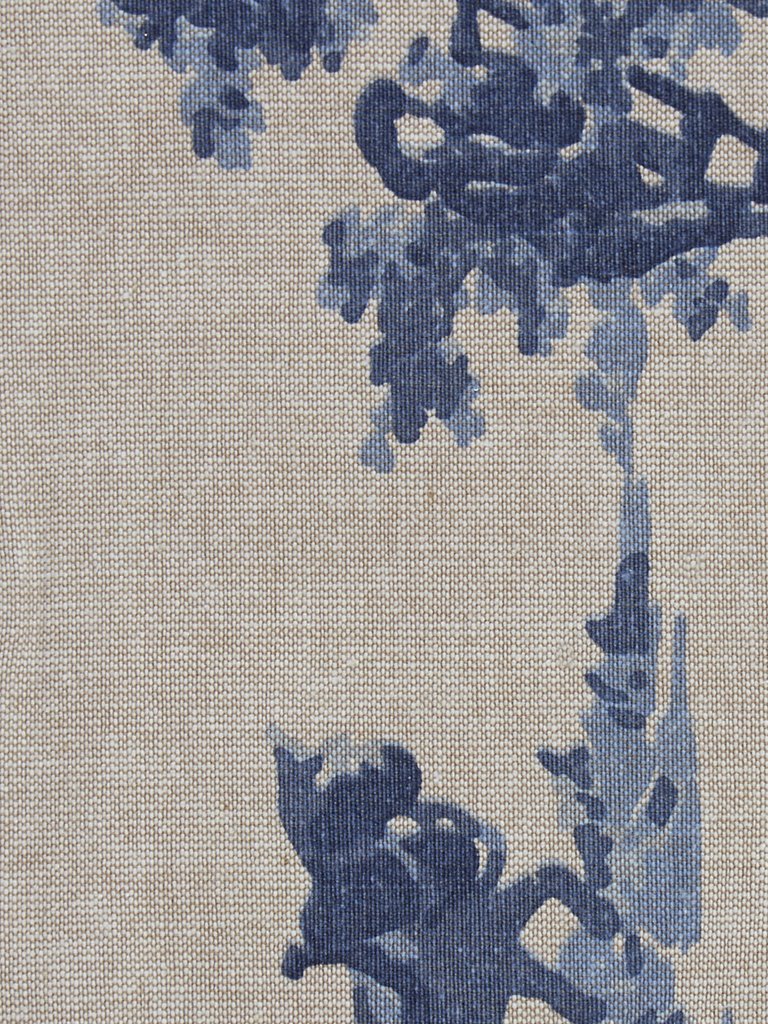 Westside Home Blue Floral Patterned Table Runner