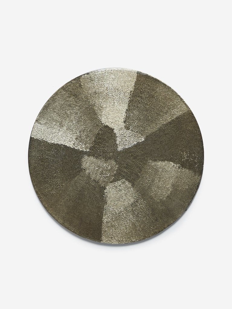 Westside Home Dull Gold Etched Trivet