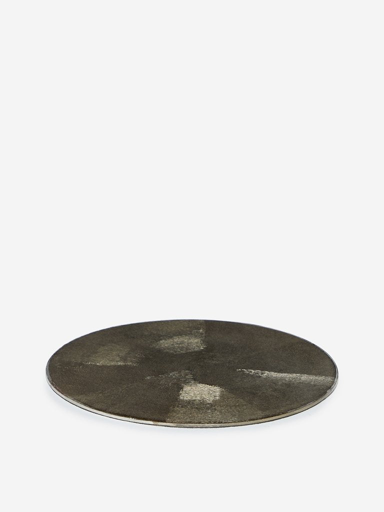 Westside Home Dull Gold Etched Trivet